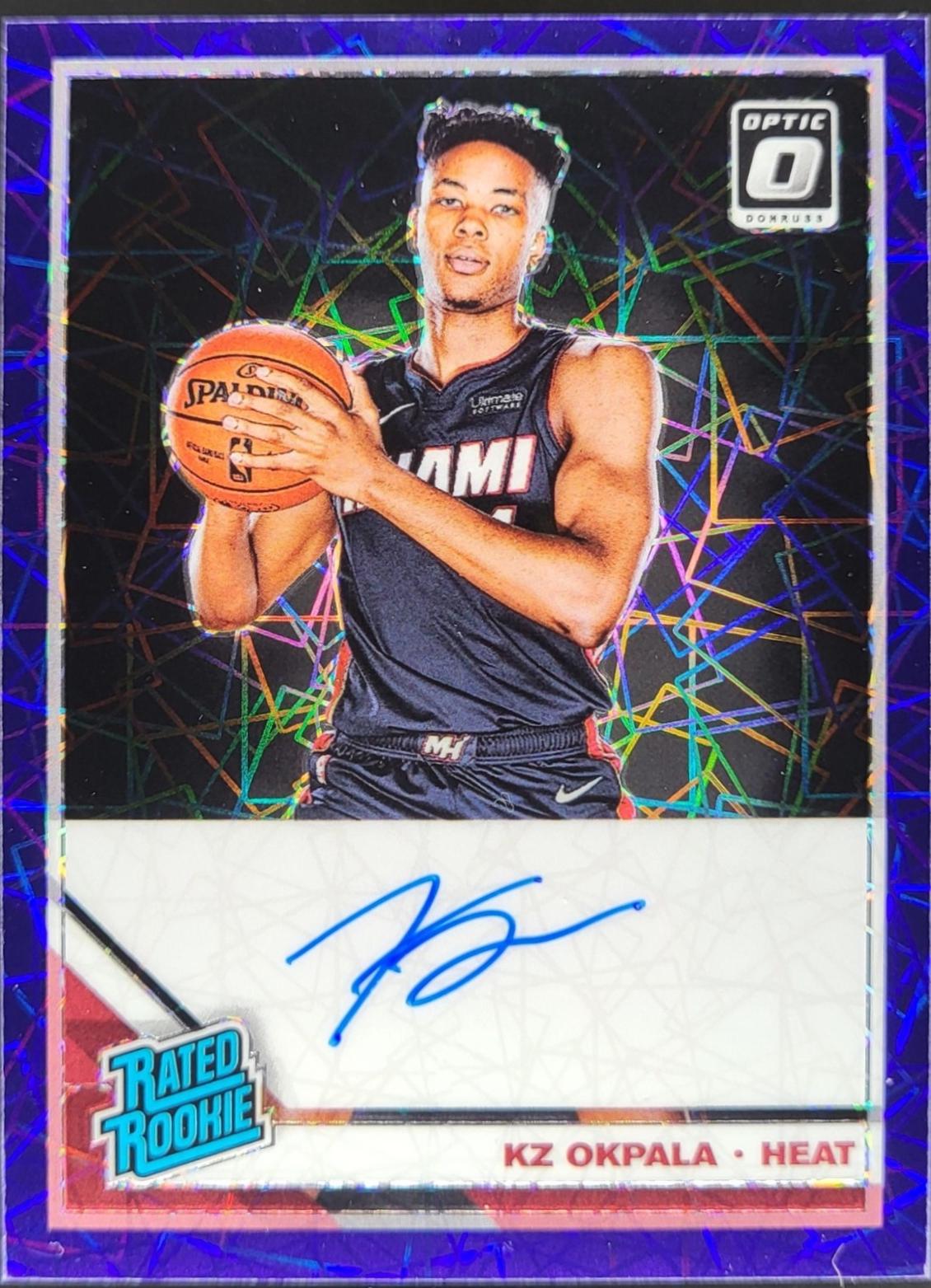 KZ Okpala [Autograph Purple Velocity] #189