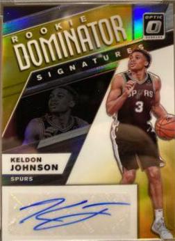 Keldon Johnson [Autograph Gold] #186
