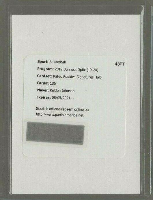 Keldon Johnson [Autograph Holo] #186