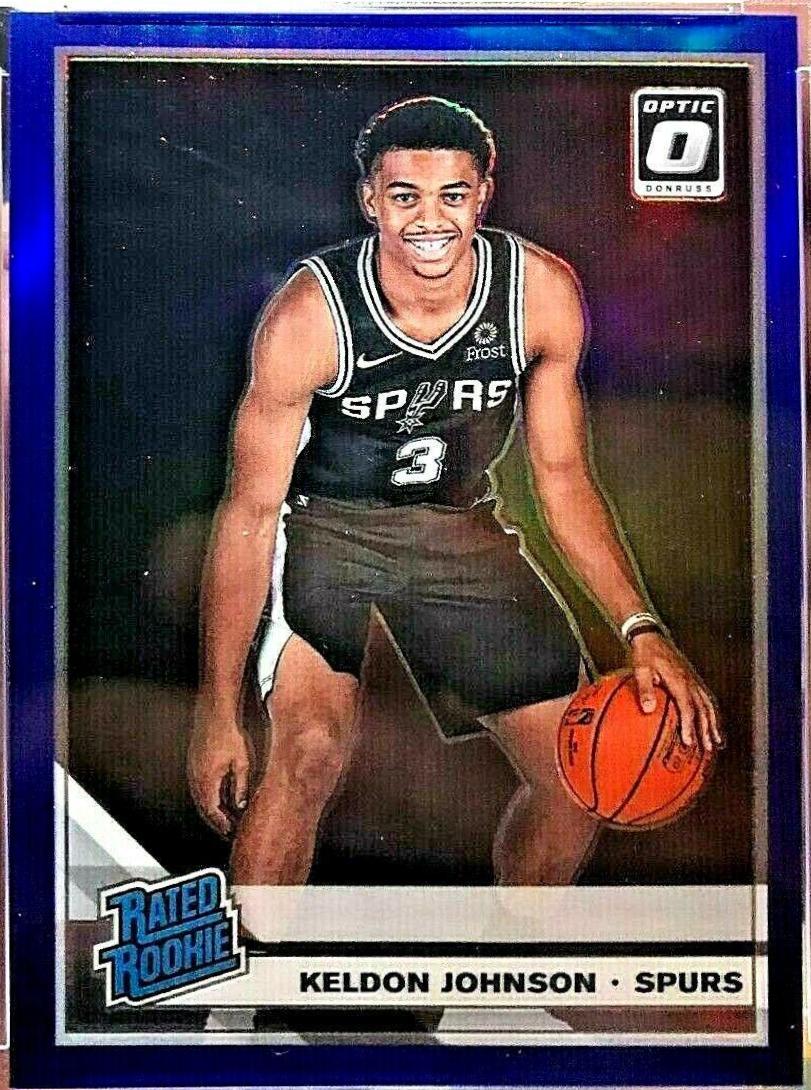 Keldon Johnson [Blue] #186