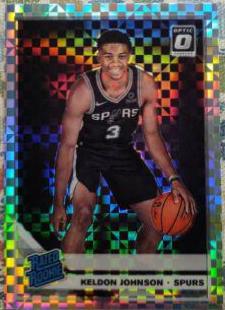 Keldon Johnson [Checkerboard] #186