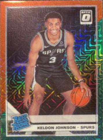 Keldon Johnson [Choice Red, Green] #186