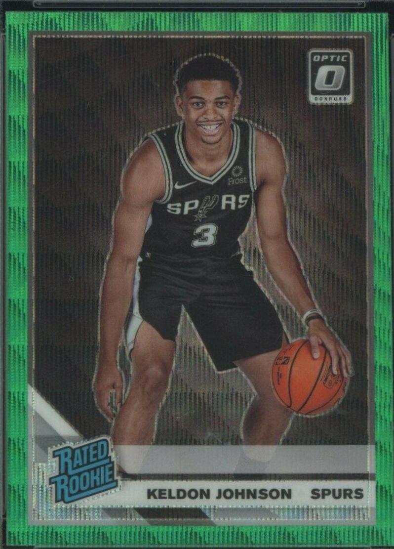 Keldon Johnson [Fanatics Green Wave] #186