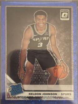 Keldon Johnson [Fast Break Blue] #186