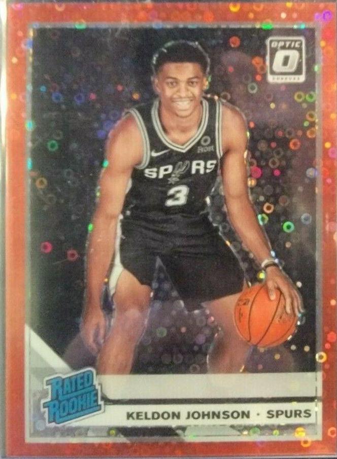 Keldon Johnson [Fast Break Red] #186