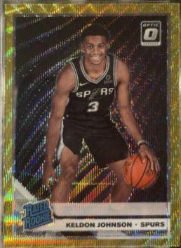 Keldon Johnson [Gold Wave] #186