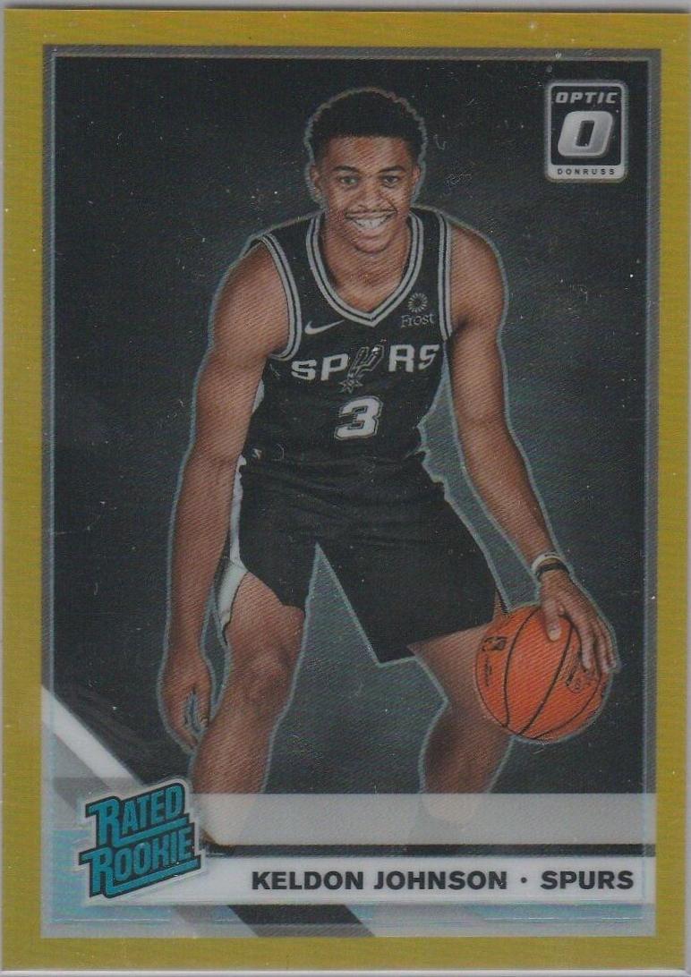 Keldon Johnson [Gold] #186
