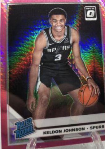 Keldon Johnson [Hyper Pink] #186
