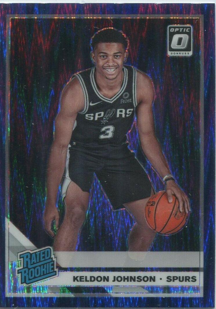 Keldon Johnson [Purple Shock] #186