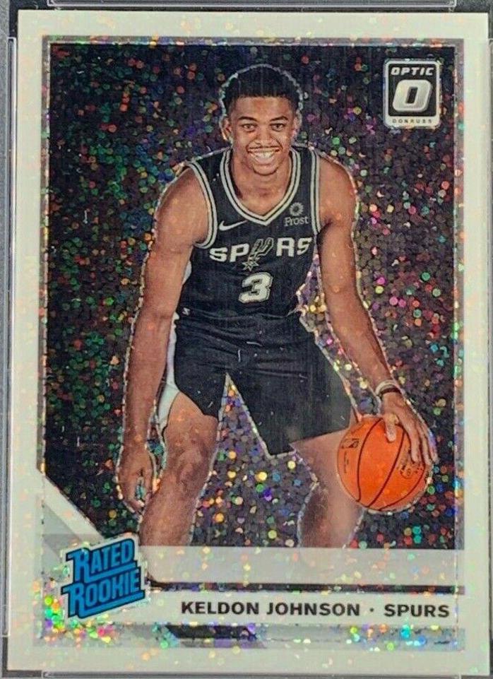 Keldon Johnson [White Sparkle] #186