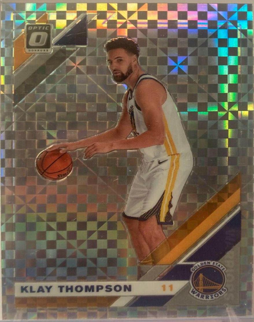 Klay Thompson [Checkerboard] #18