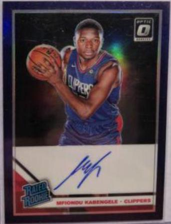 Mfiondu Kabengele [Autograph Purple] #159