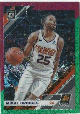 Mikal Bridges [Choice Red, Green] #125