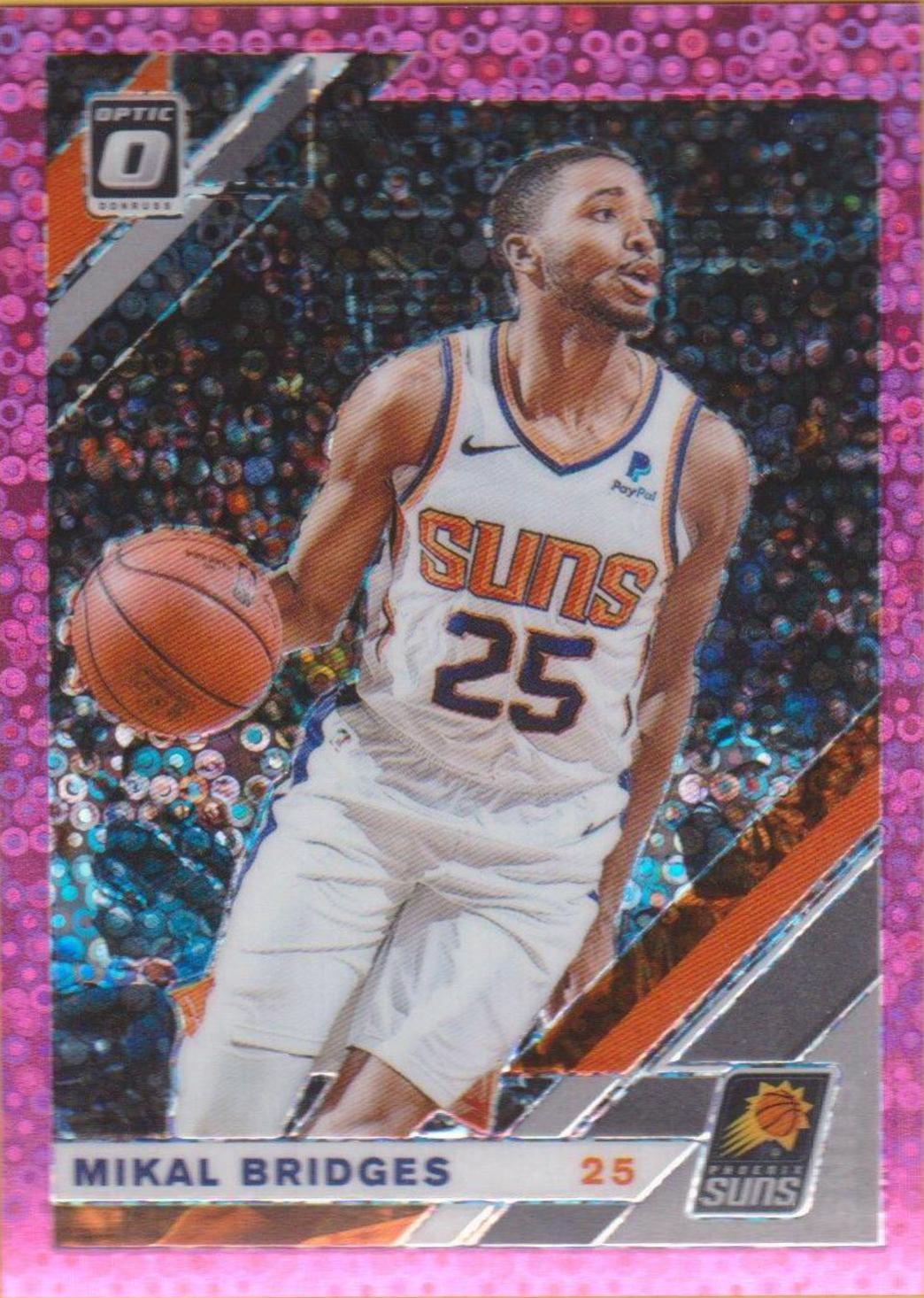 Mikal Bridges [Fast Break Pink] #125