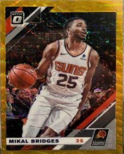 Mikal Bridges [Gold Wave] #125