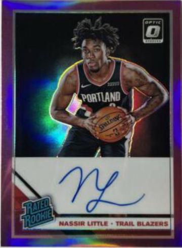 Nassir Little [Autograph Pink] #154