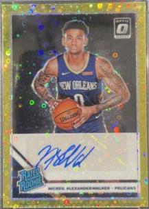 Nickeil Alexander Walker [Autograph Fast Break Gold] #184