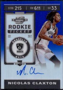 Nicolas Claxton [Autograph Blue] #171