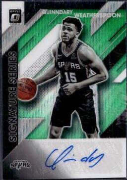 Quinndary Weatherspoon [Autograph Green] #175
