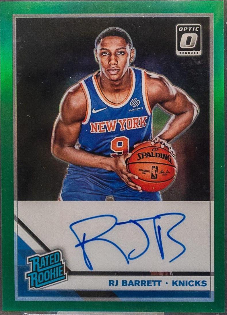 RJ Barrett [Autograph Green] #178