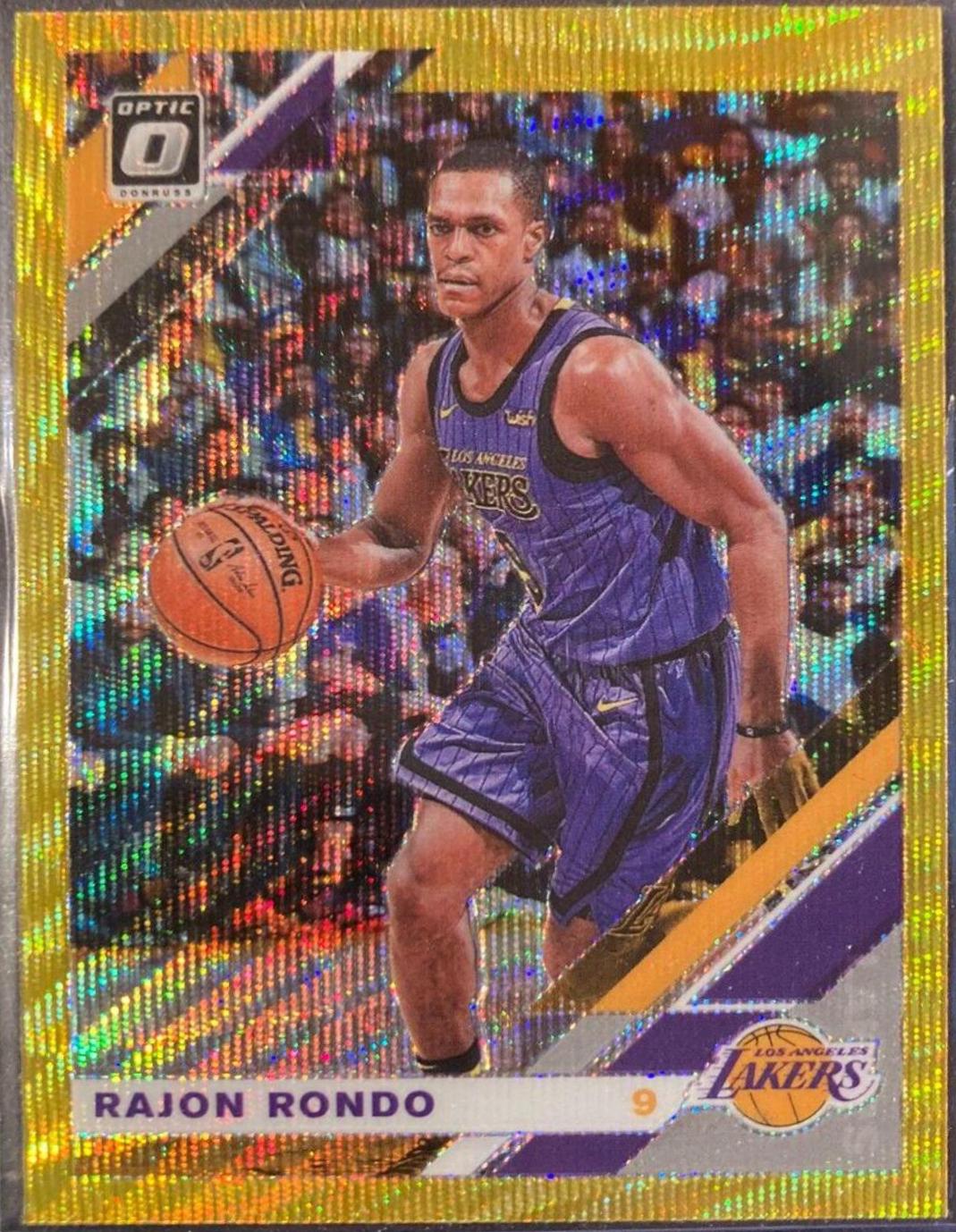 Rajon Rondo [Gold Wave] #100