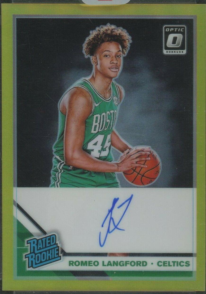 Romeo Langford [Autograph Gold] #182