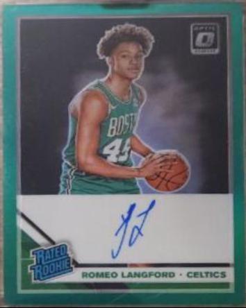 Romeo Langford [Autograph Green] #182