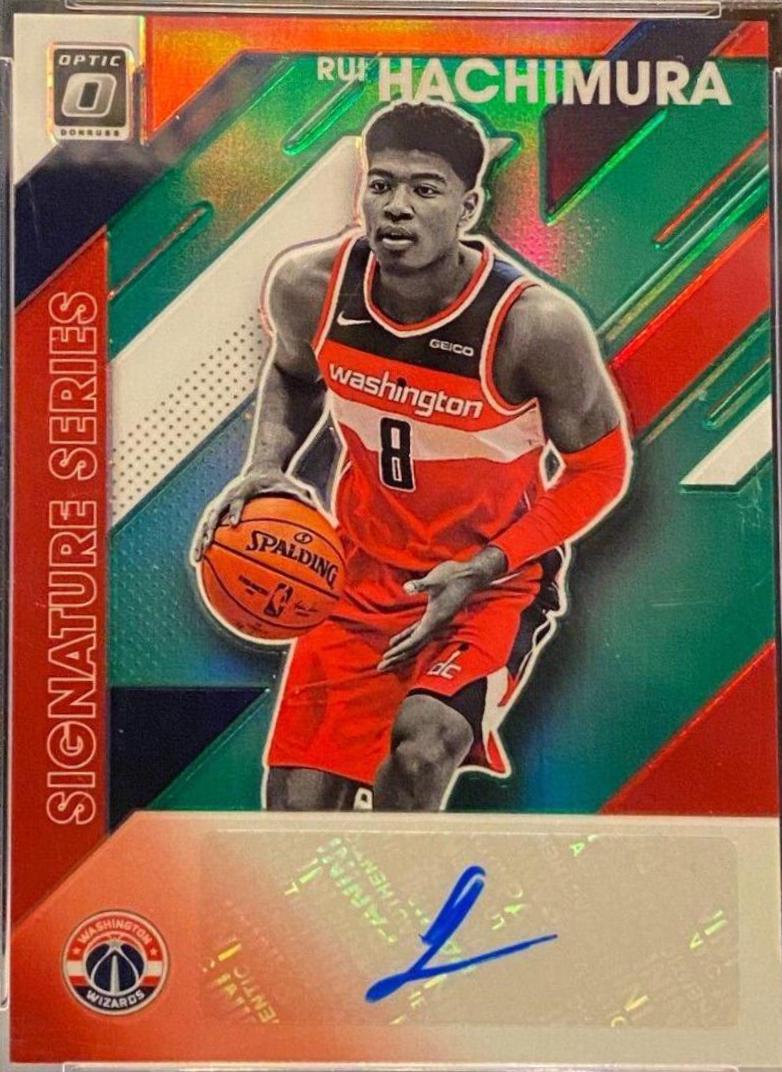 Rui Hachimura [Autograph Green] #188