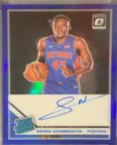 Sekou Doumbouya [Autograph Blue] #164