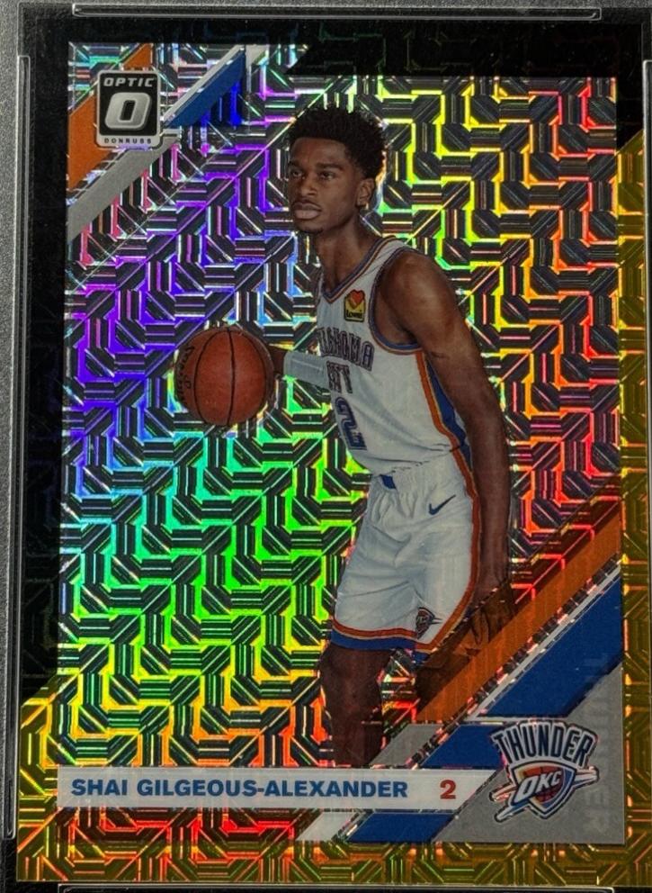 Shai Gilgeous Alexander [Choice Black Gold] #113