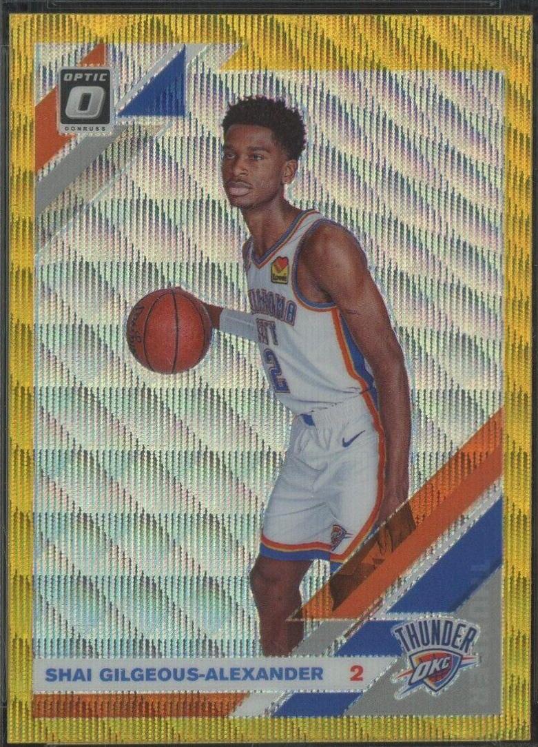 Shai Gilgeous Alexander [Gold Wave] #113