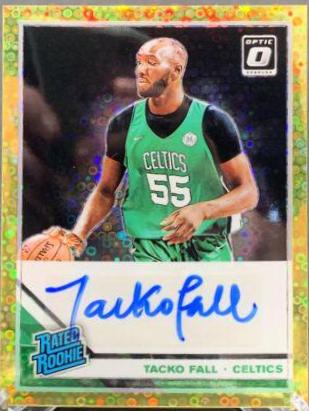 Tacko Fall [Autograph Fast Break Gold] #161