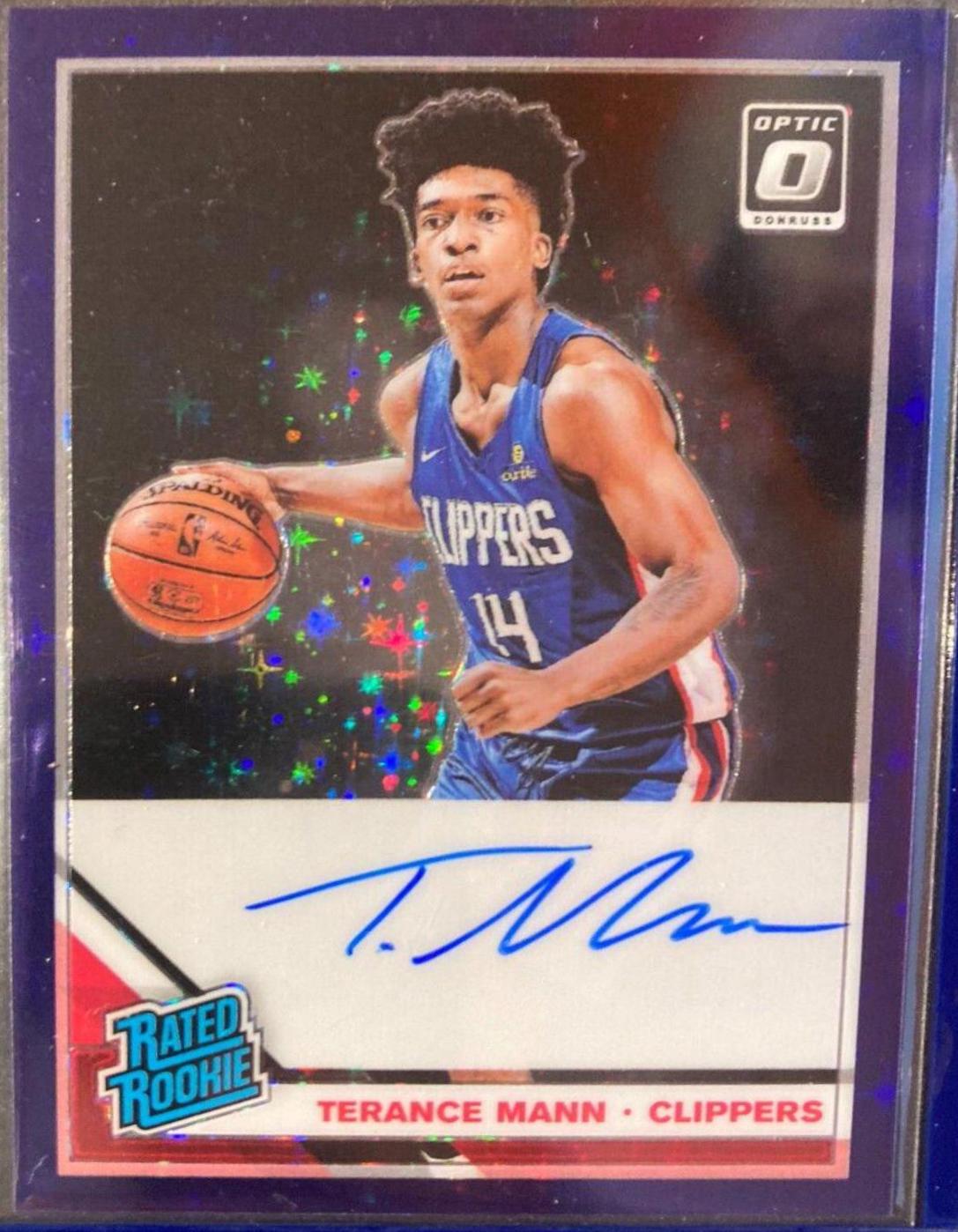 Terance Mann [Autograph Purple Stars] #165