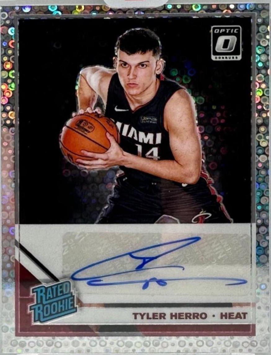 Tyler Herro [Autograph Fast Break Holo] #172