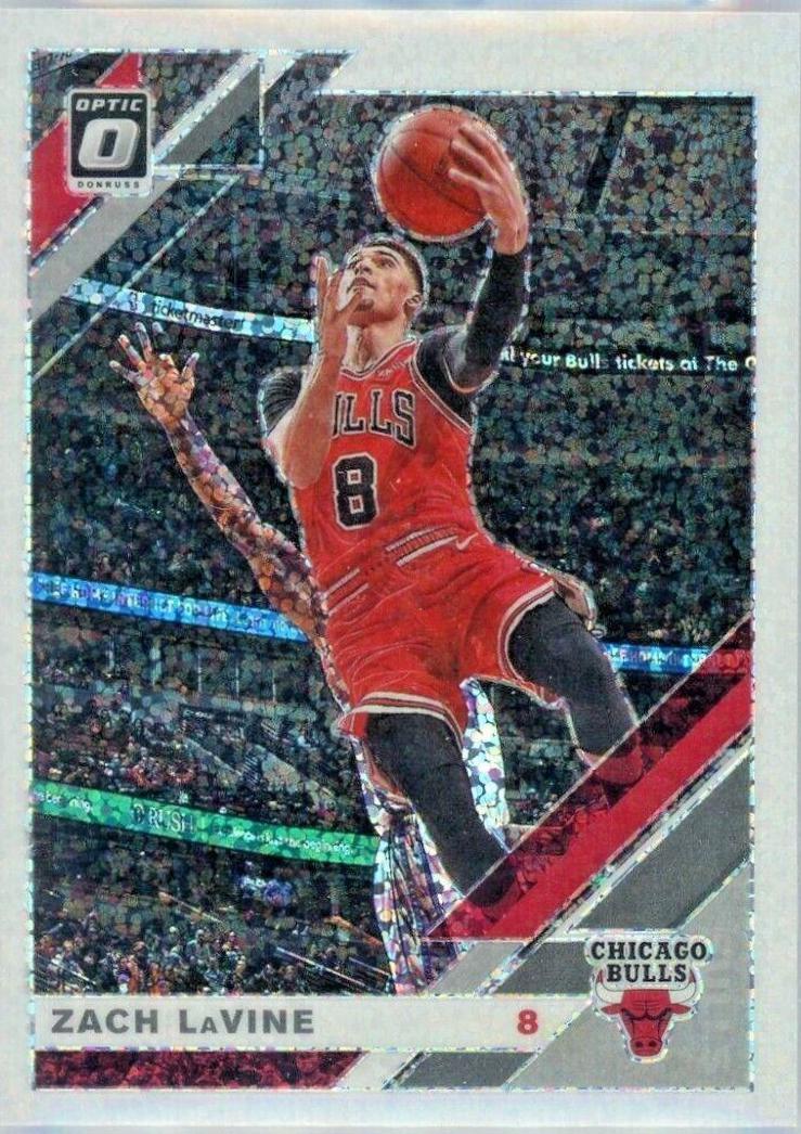 Zach LaVine [White Sparkle] #64