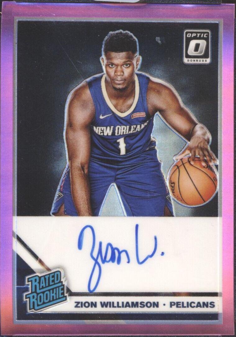Zion Williamson [Autograph Pink] #158