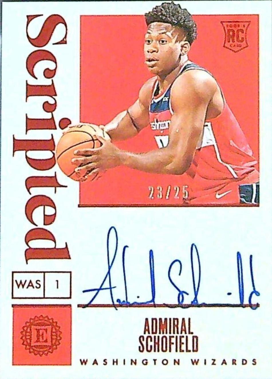 Admiral Schofield [Autograph Red] #150