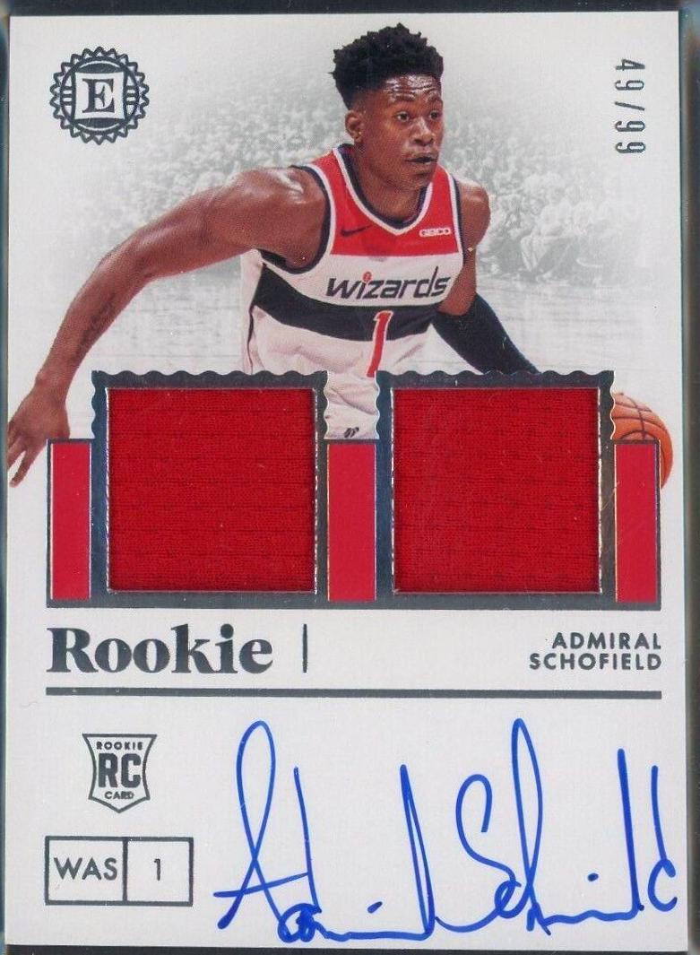 Admiral Schofield [Dual Jersey Autograph] #268