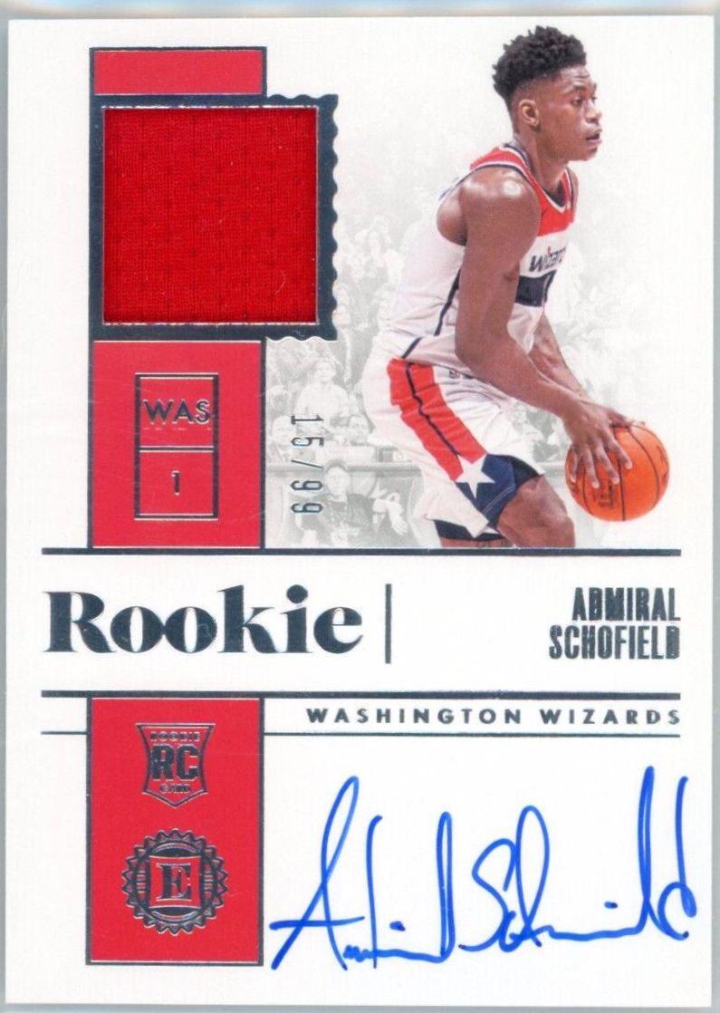 Admiral Schofield [Jersey Autograph] #206