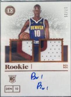 Bol Bol [Dual Jersey Autograph Bronze] #267