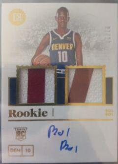 Bol Bol [Dual Jersey Autograph Gold] #267