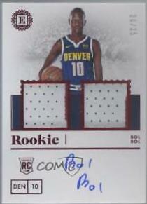 Bol Bol [Dual Jersey Autograph Red] #267