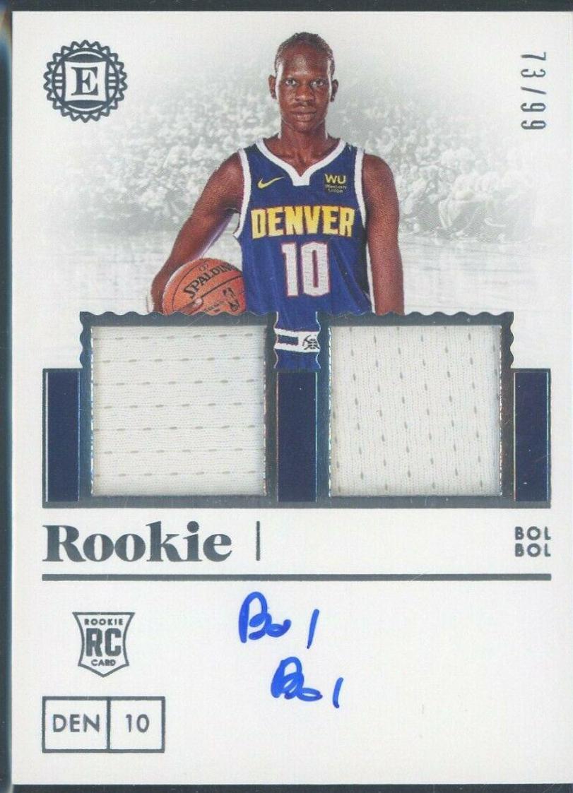 Bol Bol [Dual Jersey Autograph] #267