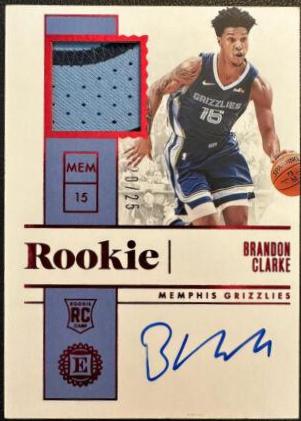 Brandon Clarke [Autograph Red] #135
