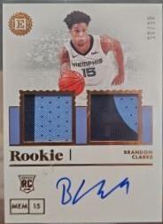 Brandon Clarke [Dual Jersey Autograph Bronze] #259