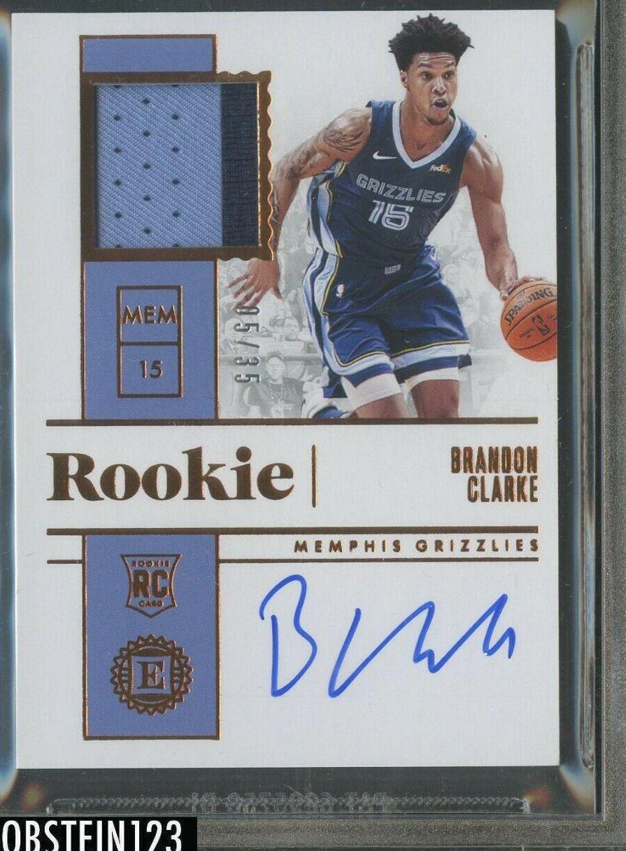 Brandon Clarke [Jersey Autograph Bronze] #229