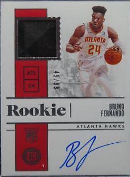 Bruno Fernando [Jersey Autograph] #214
