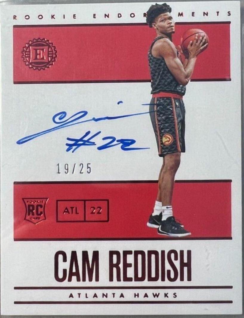 Cam Reddish [Autograph Red] #162