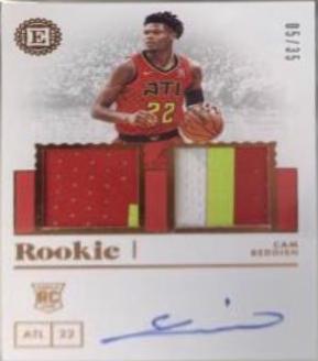 Cam Reddish [Dual Jersey Autograph Bronze] #274