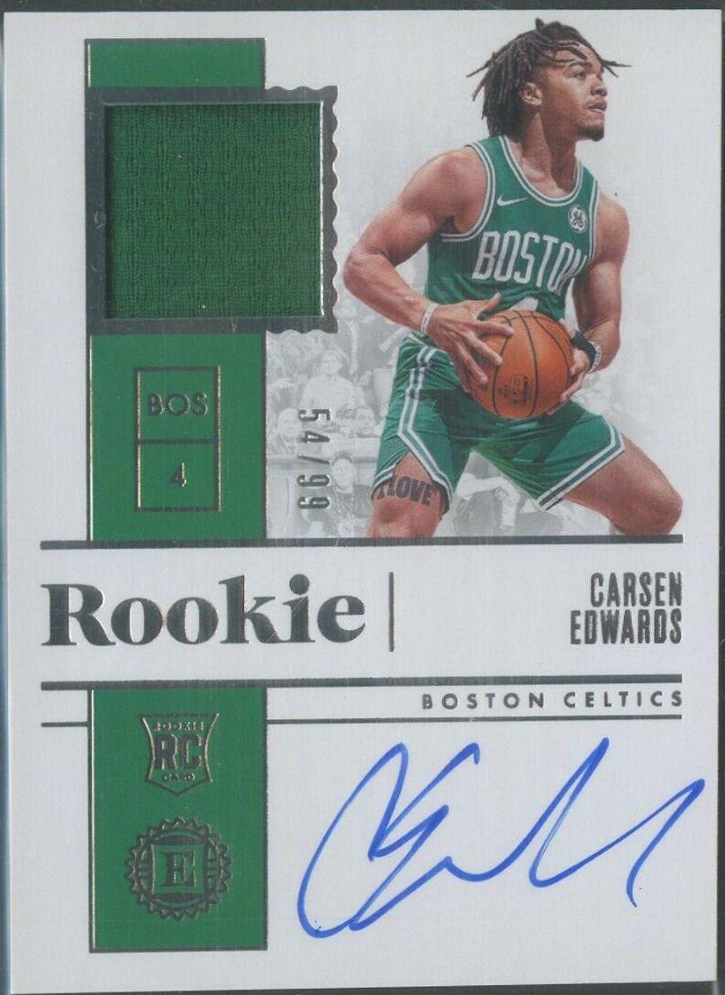 Carsen Edwards [Jersey Autograph] #204